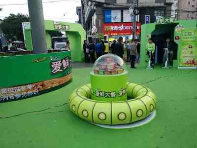 食品展銷舞台搭建,康師傅泡面活動執行